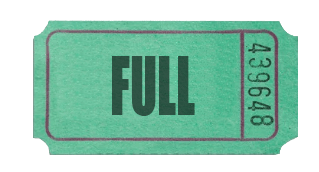 A green backed ticket like the old cinema ones. On it, it says: FULL